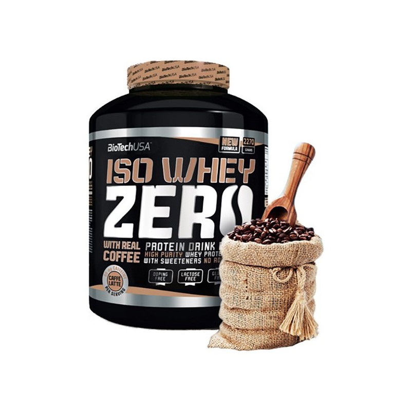 Iso Whey Zero Caffe Latte 2270 G BioTech USA