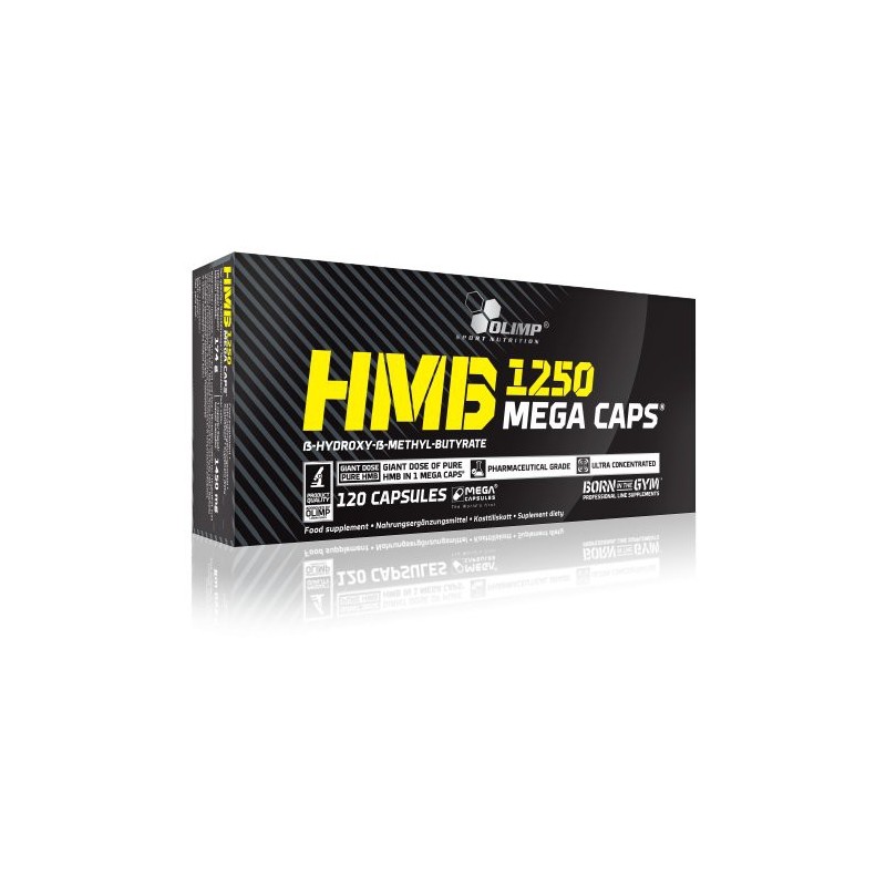 HMB 1250 Mega Caps (120 capsules) Olimp Sport Nutrition