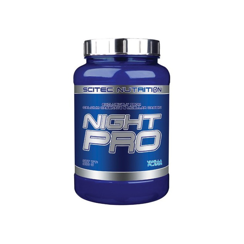Night Pro, protéine de nuit, 900g, vanille, Scitec Nutrition